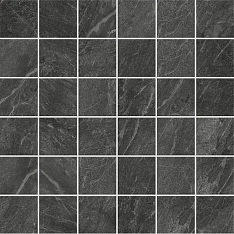 Flaviker Blue Savoy Mosaico Graphite Rett 30x30 / Флавикер Блю Савой Мосаико Графит Рет 30x30 